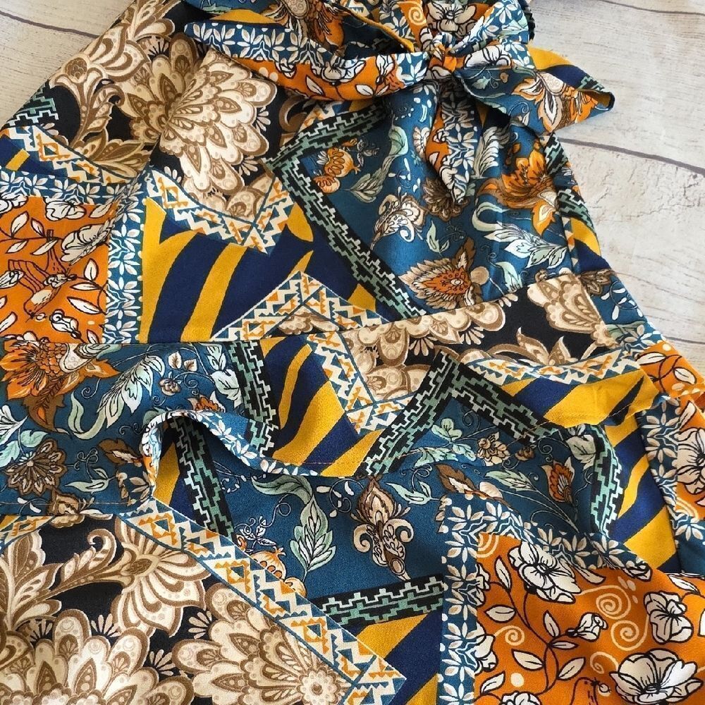 One-Shoulder Floral Print Dress - Picture 2 of 4